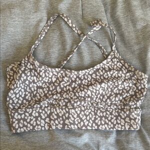 Leopard Print Sports Bra